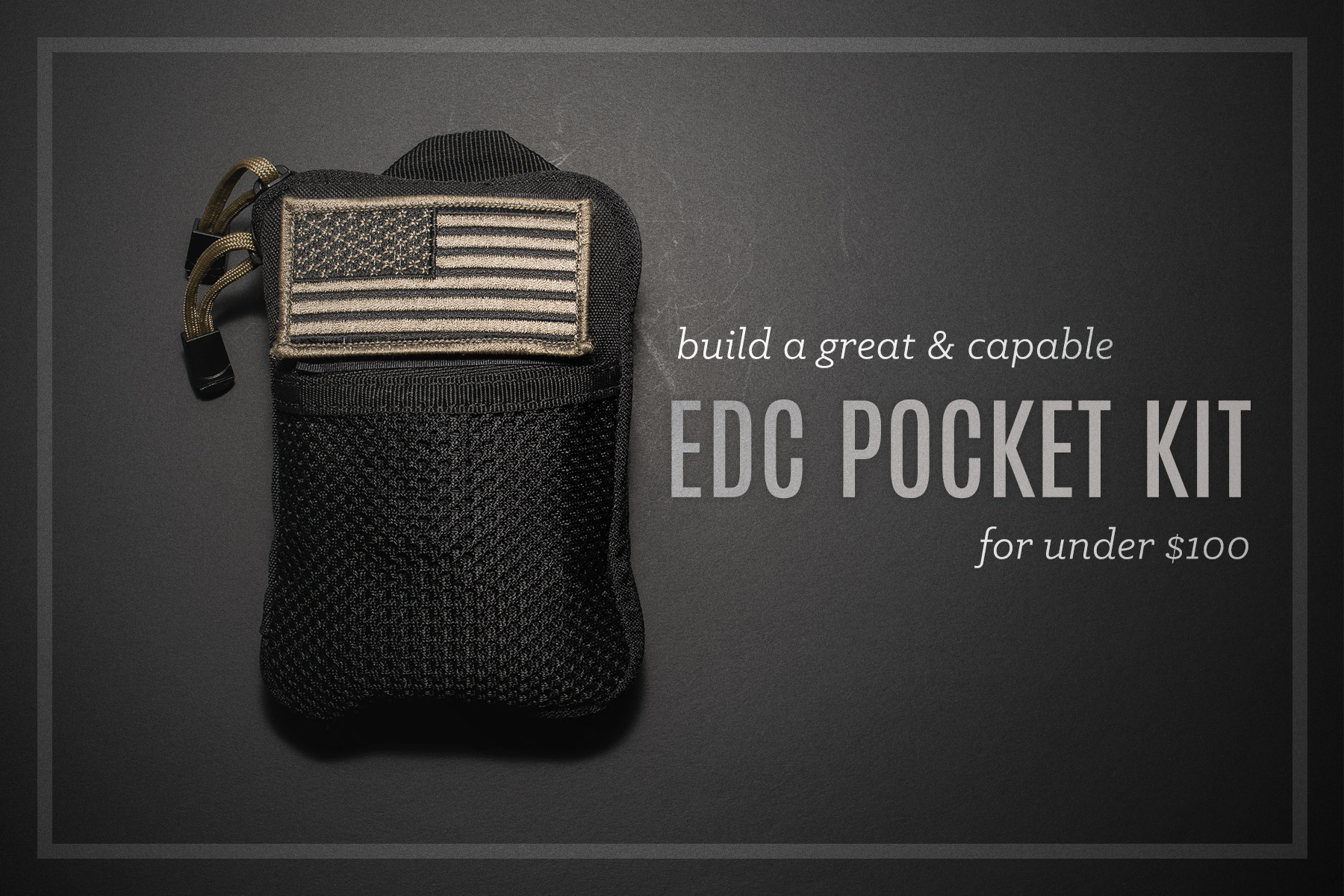 Diy edc online pouch