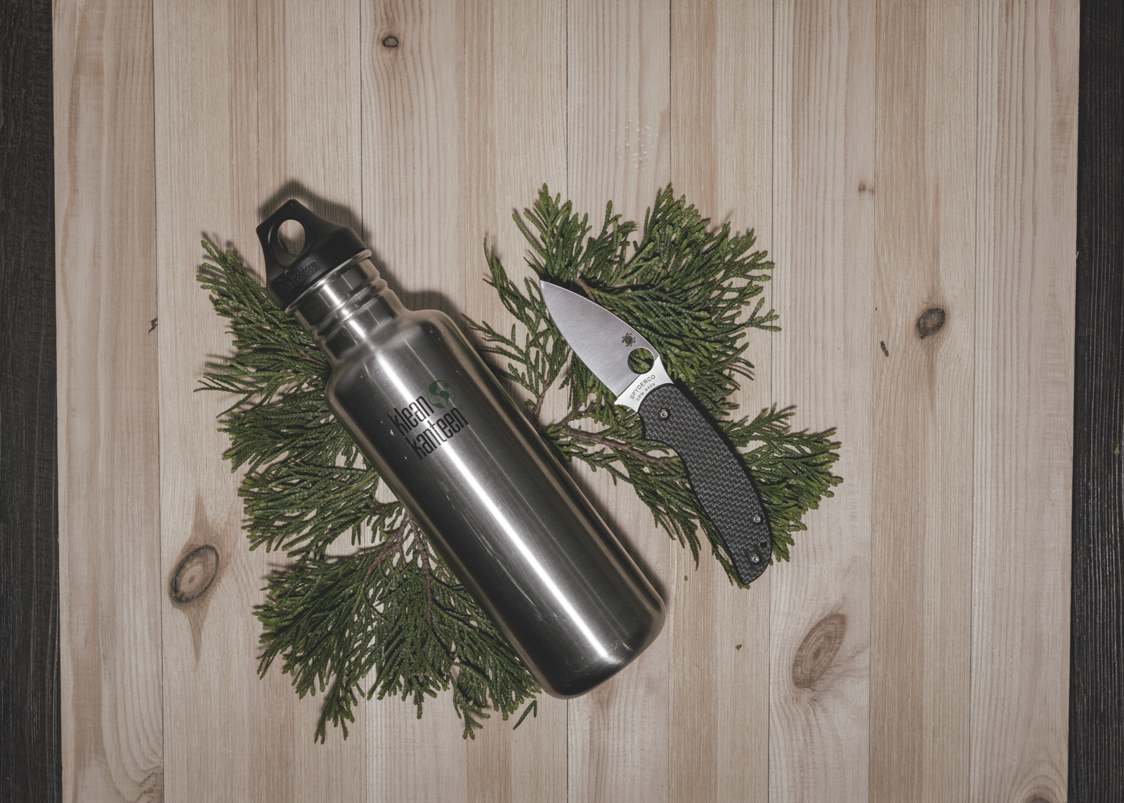 Klean Kanteen and Spyderco