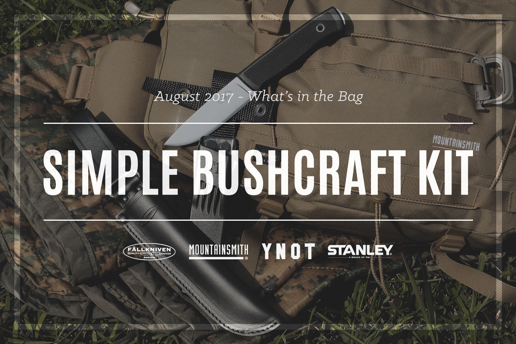 Bushcraft Belt Pouch • Contents & Loadout by AnthonyAwaken