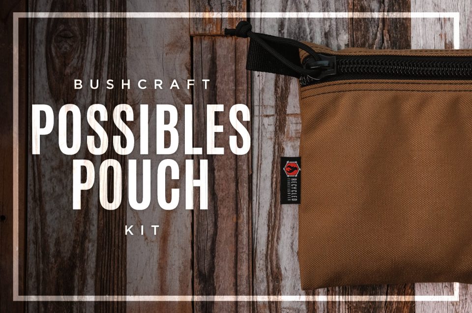 Bushcraft Possibles Pouch • Recycled Firefighter “Truckie”