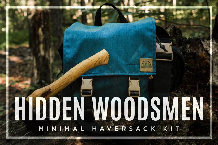 Hidden Woodsmen Haversack Minimal Kit