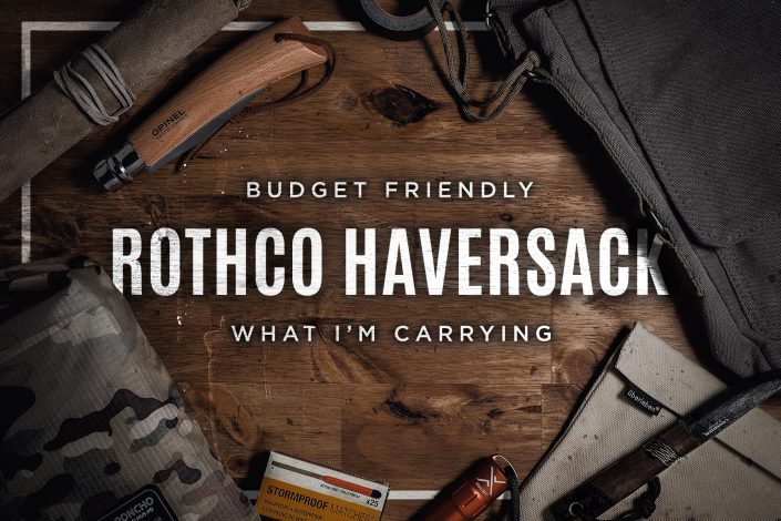 Budget Haversack • Rothco Vintage Military Tech Bag