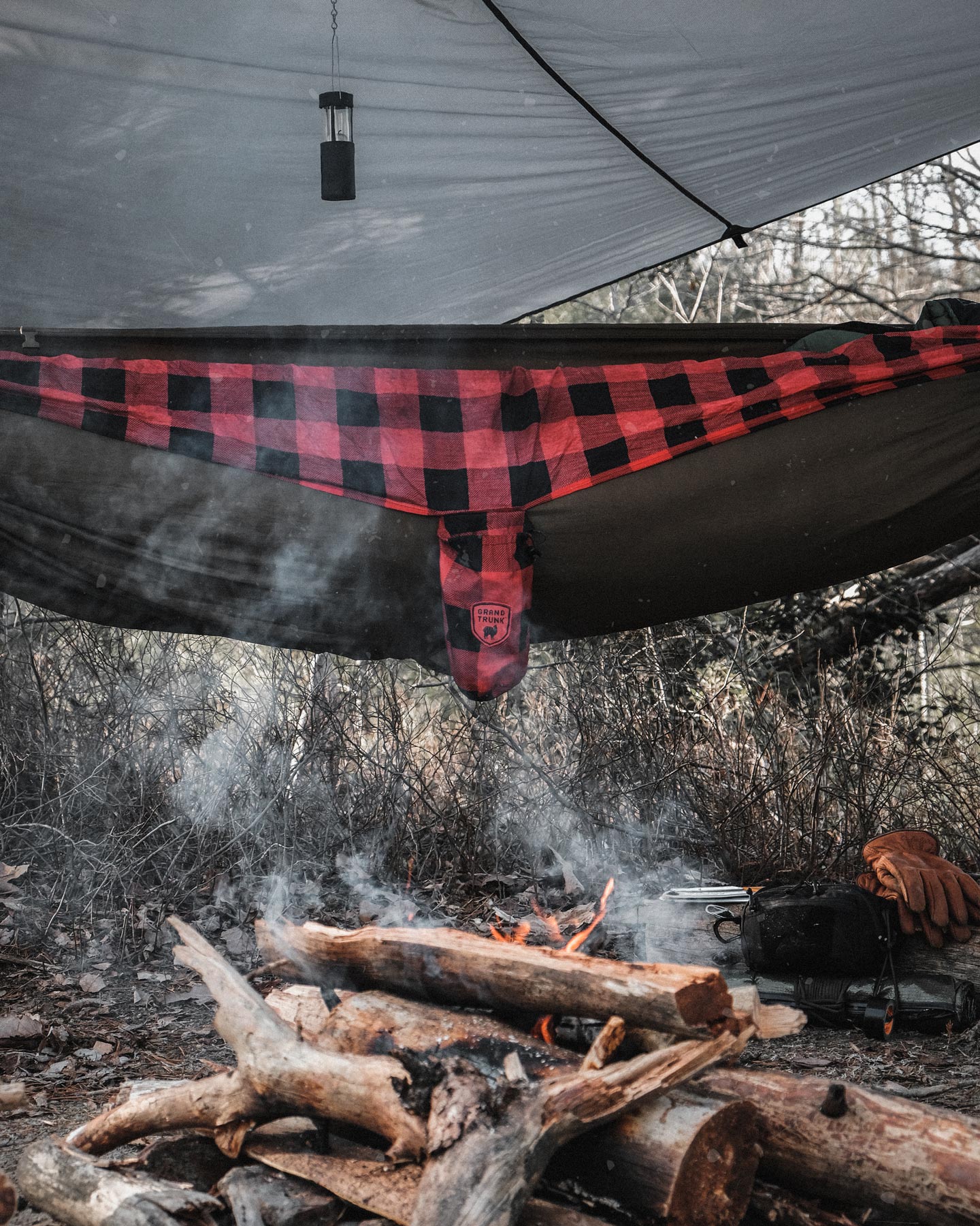 Cold Weather Hammock Camping