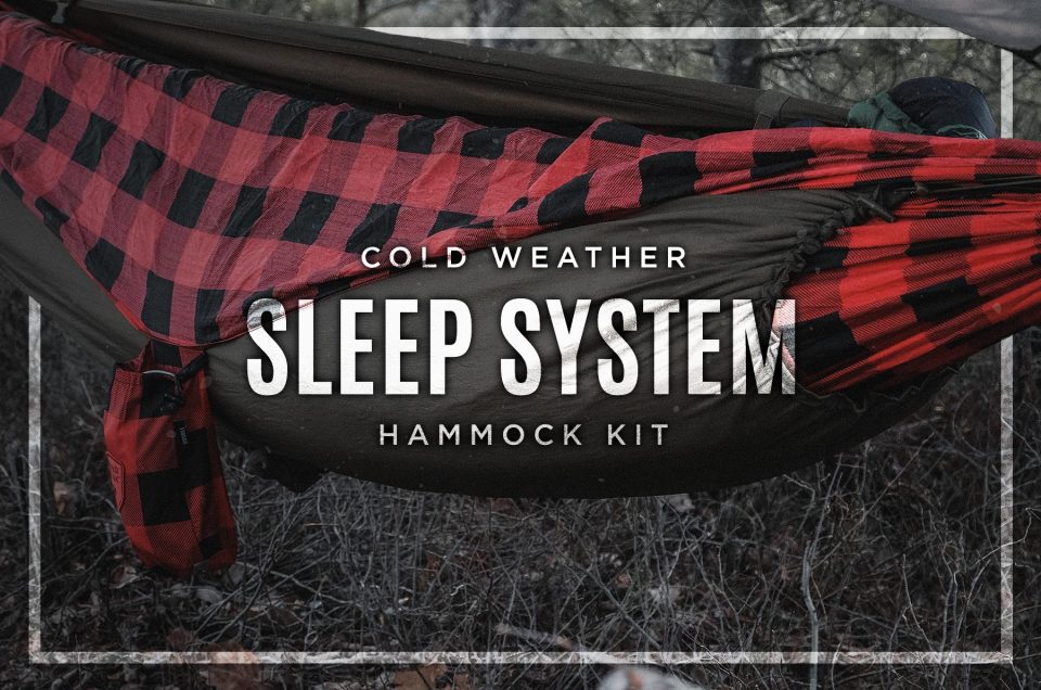 Cold Weather Sleep System for a Hammock