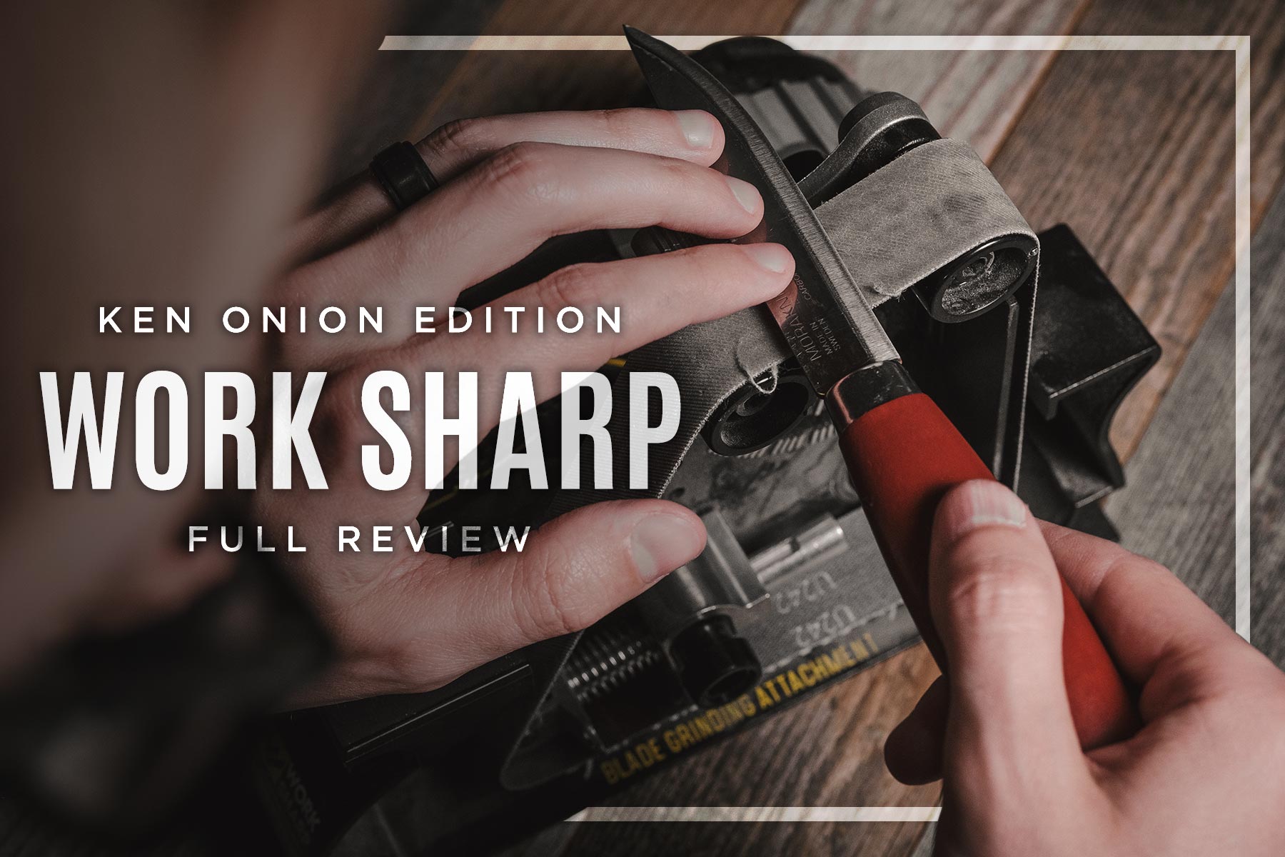 Work Sharp Blade Grinding Attachment for the Ken Onion Edition Knife & Tool  Sharpener