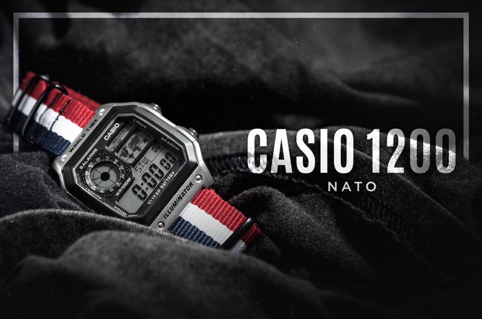 Casio 1200 Nato Strap