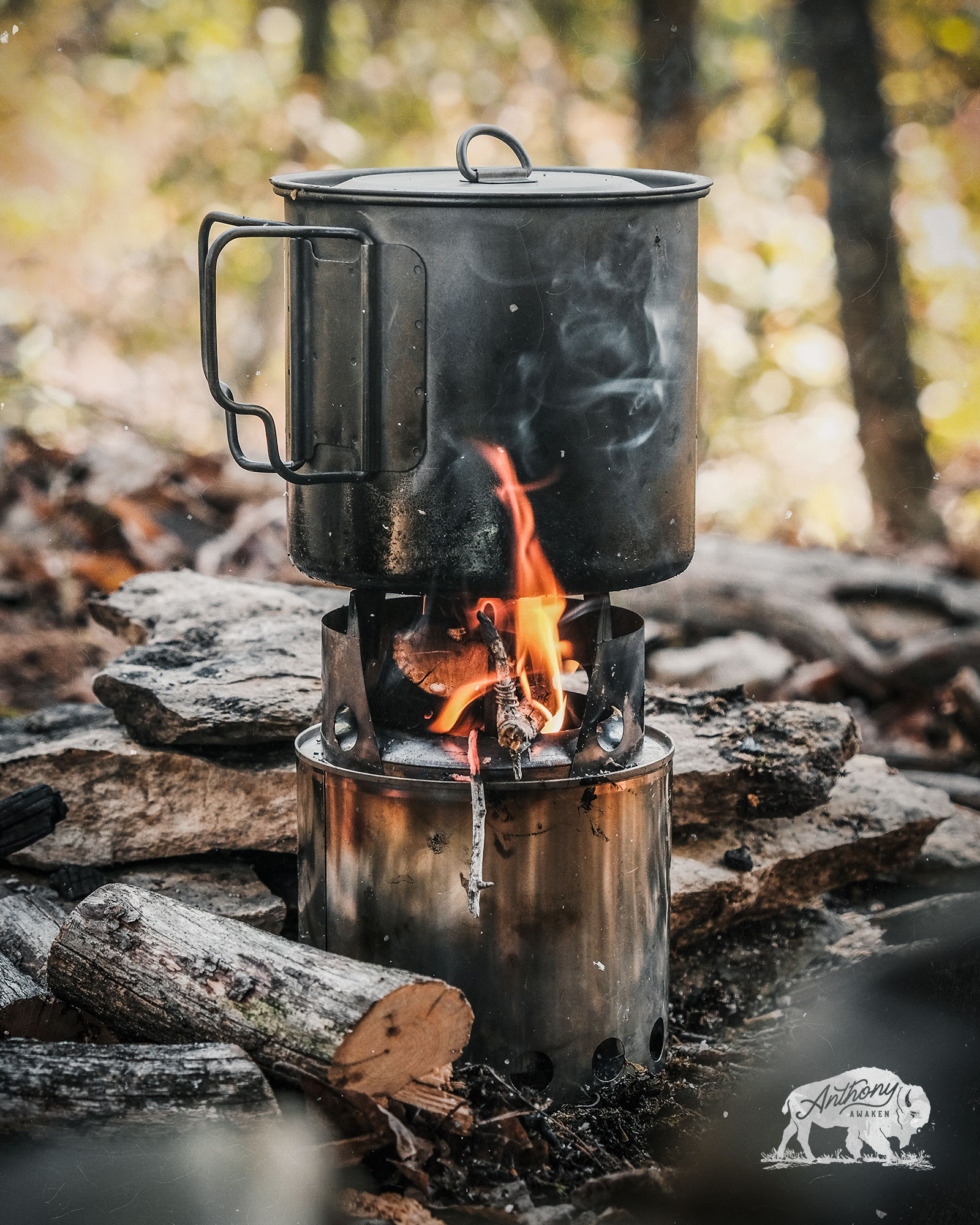 Camp Cooking • Bushbuddy Twig Stove • Tips, Gear & Campfire Soup