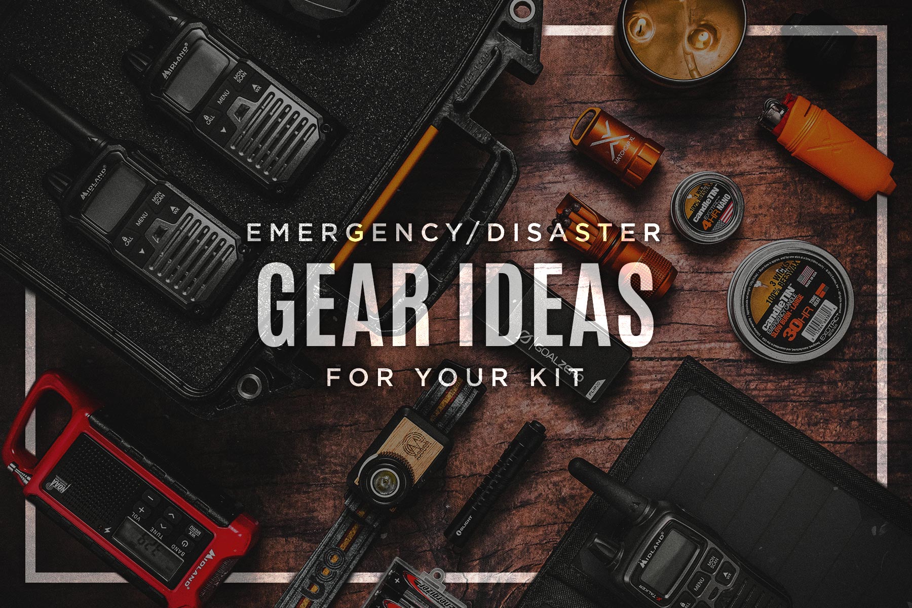 Emergency Disaster Kit Gear