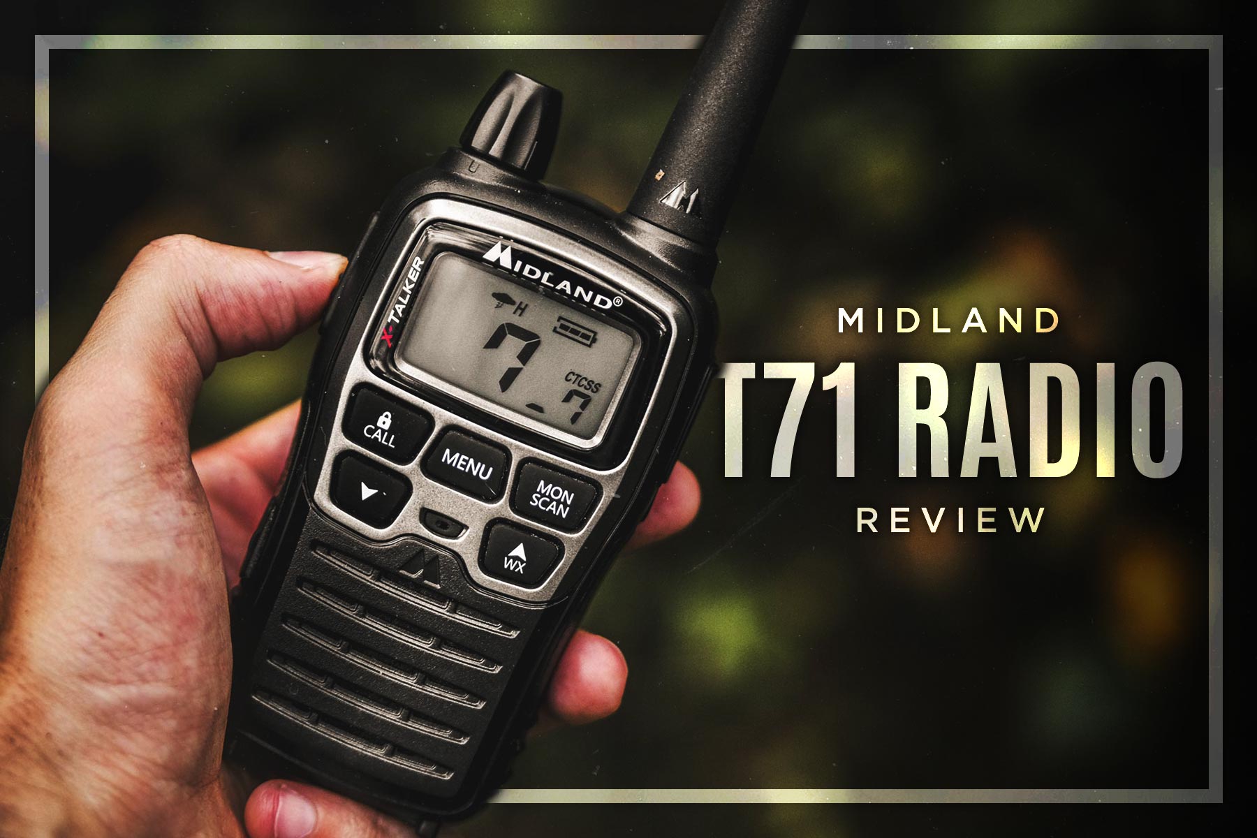 Midland X-Talker T71VP3 Two-Way Radio