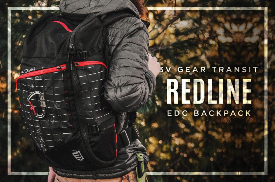 3V Gear Transit Redline EDC Backpack Review