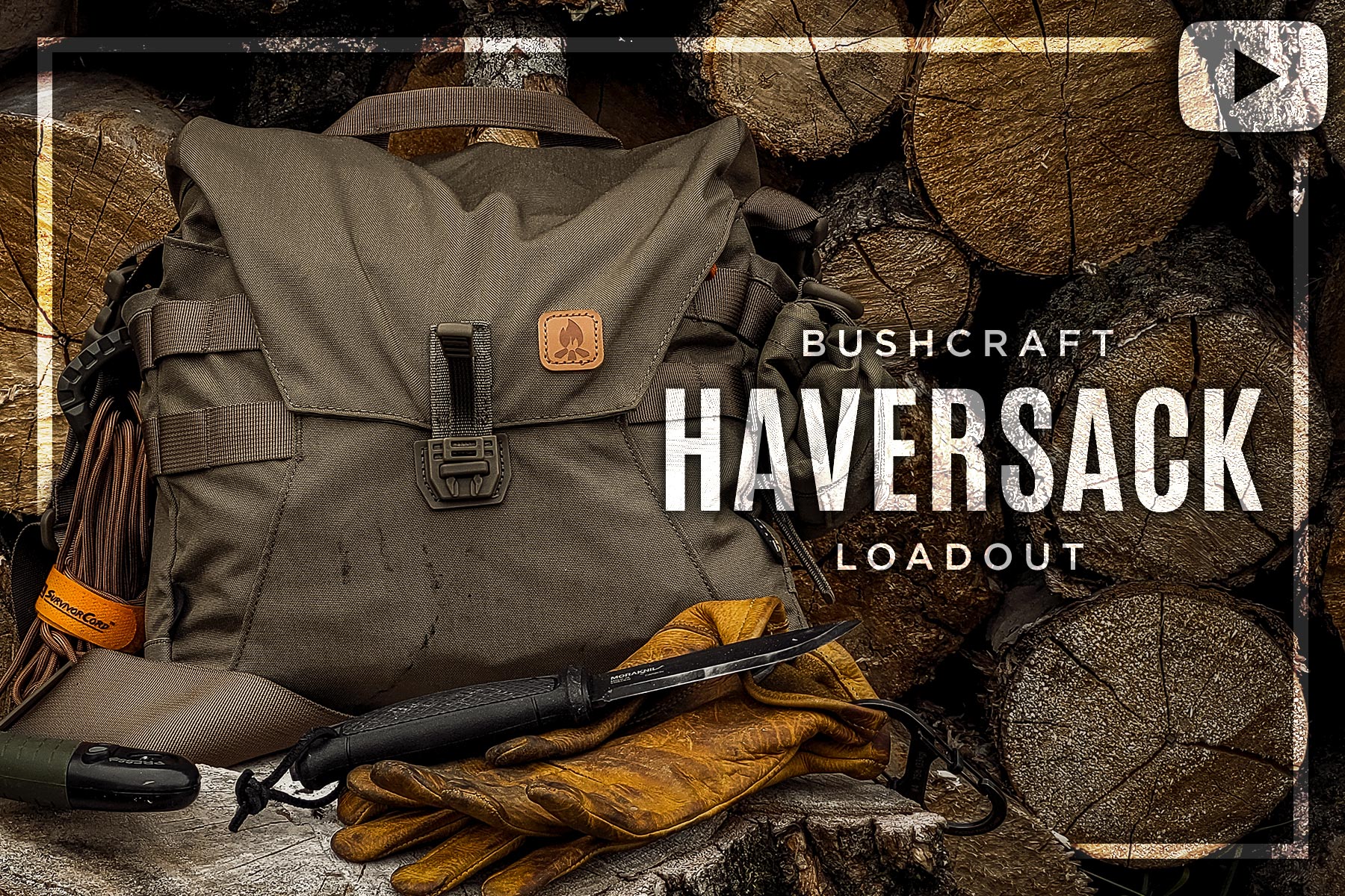 Helikon Tex Bushcraft Haversack Kit & Loadout • Anthony Awaken