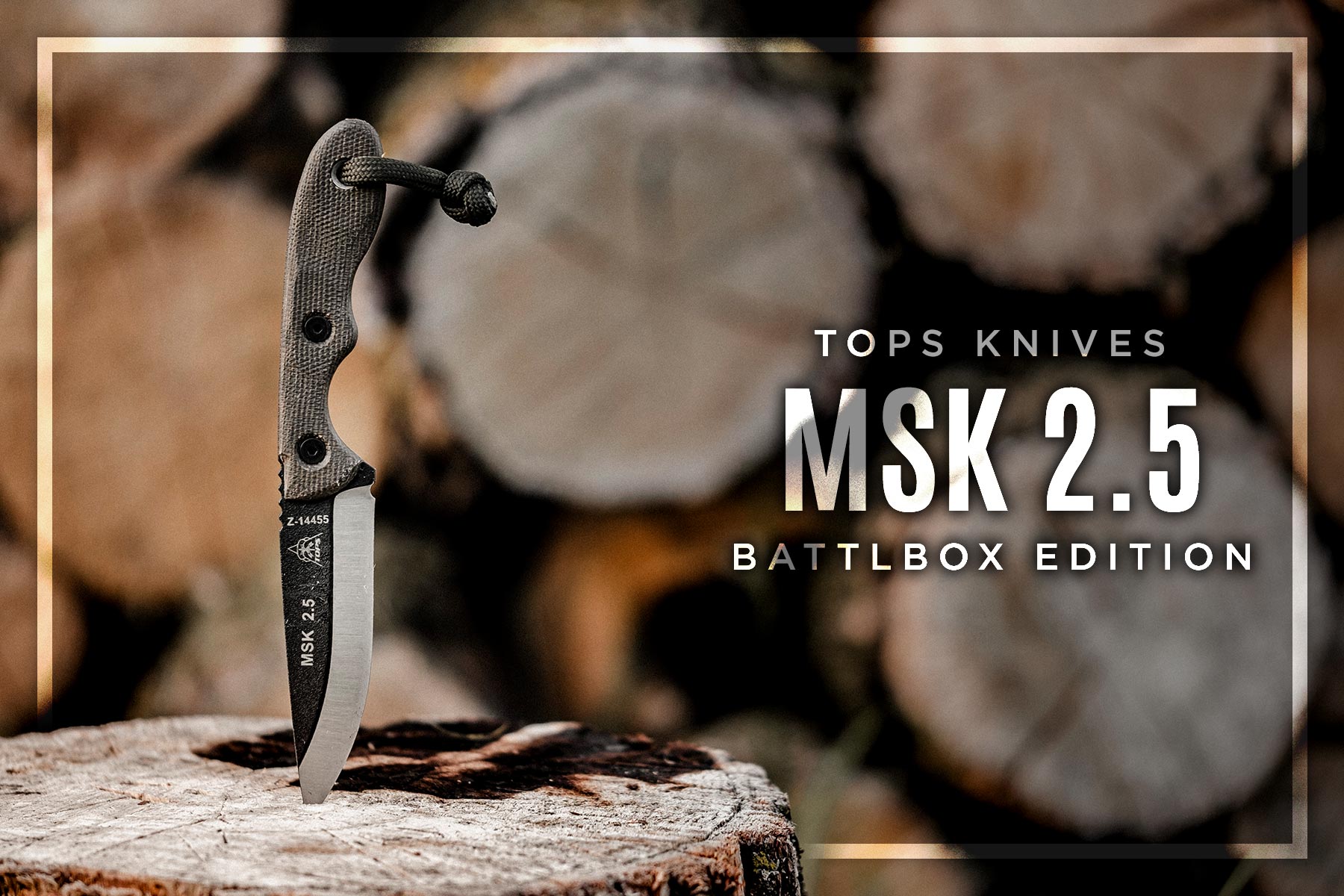 Tops MSK 2.5 Review • Battlbox Neck Knife Edition + Exclusive Coupon!