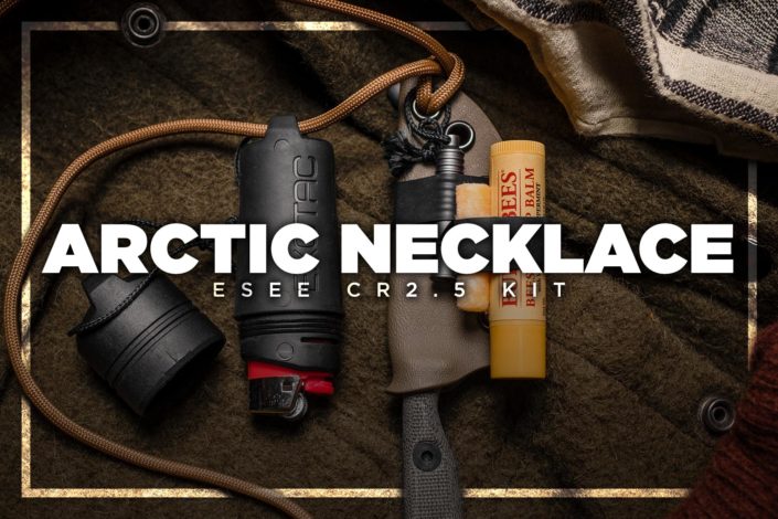 Arctic Survival Necklace • Esee CR2.5 Kit