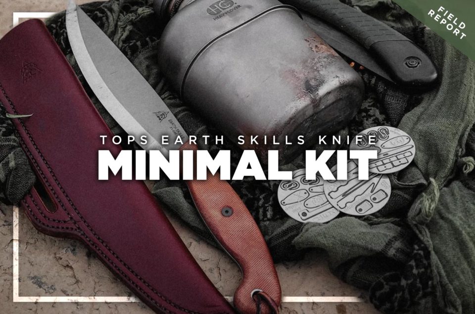 Tops Earth Skills Knife • Minimal Kit