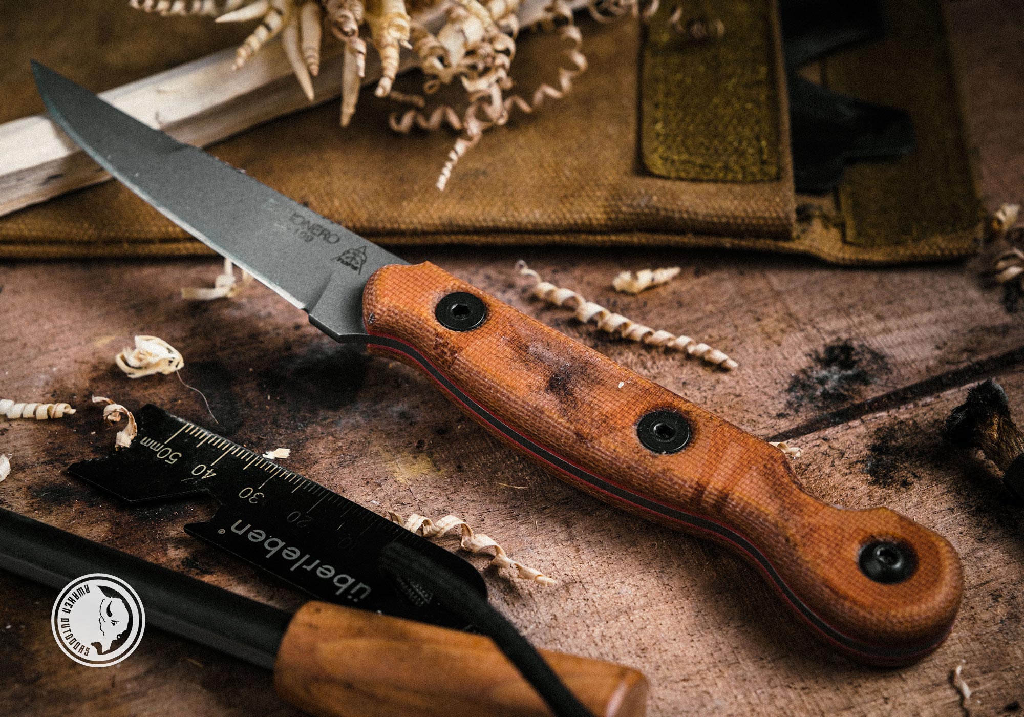 Tops El Pionero Bushcraft Knife