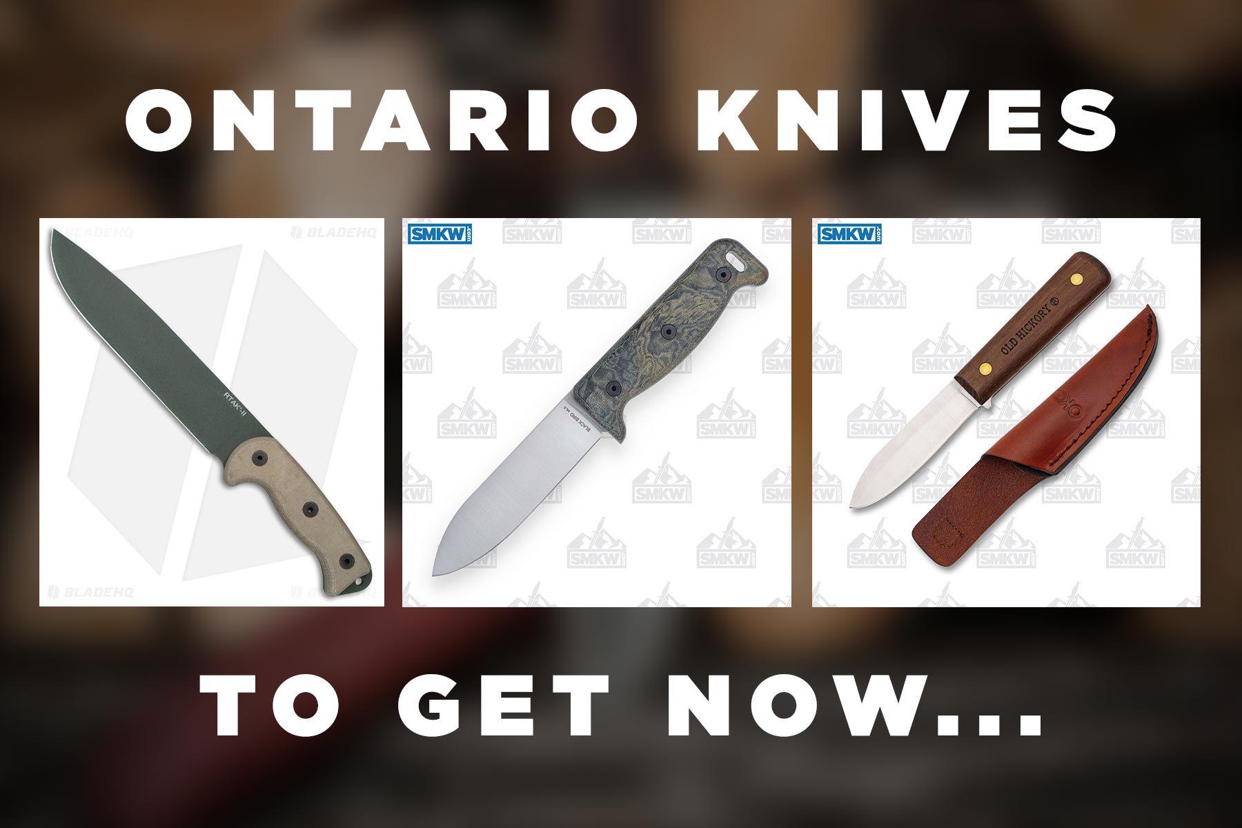 Ontario Knives In Stock