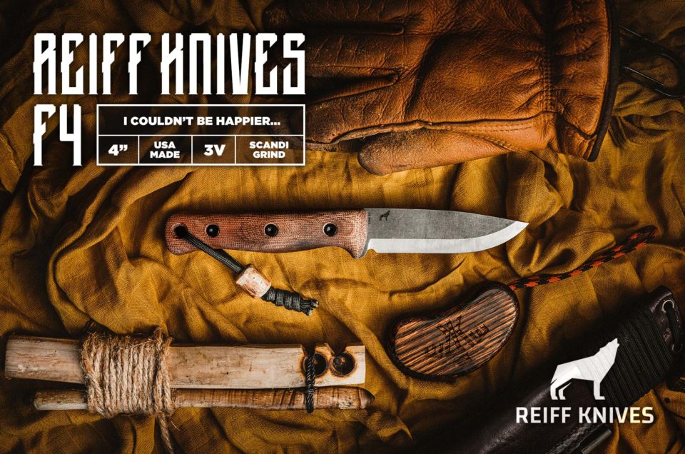 Reiff F4 Review • Scandi Bushcraft Knife