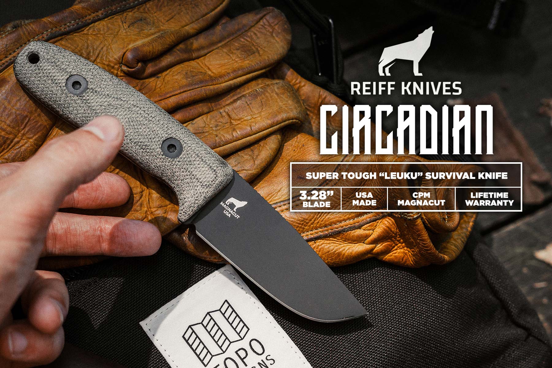 Reiff Knives Circadian Clip Point